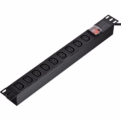 Serverikapi harupesa Alantec PZ010 üheksa C13-pesa ja kinnituskõrvadega