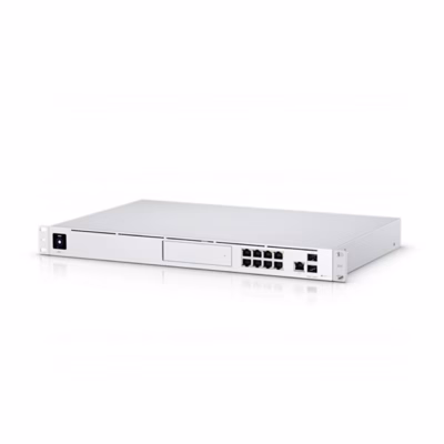 Serverikappi paigaldatav ruuter Ubiquiti UDM-Pro nurga alt