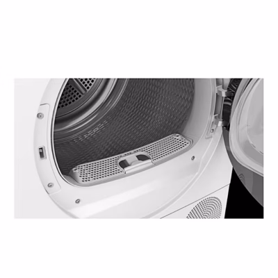 Bosch WTH85V0MSN avatud uks ja ebemefilter ukseavas
