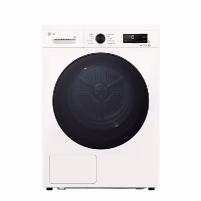Soojuspumbaga pesukuivati LG RHX1009NWB valges korpuses, esivaade