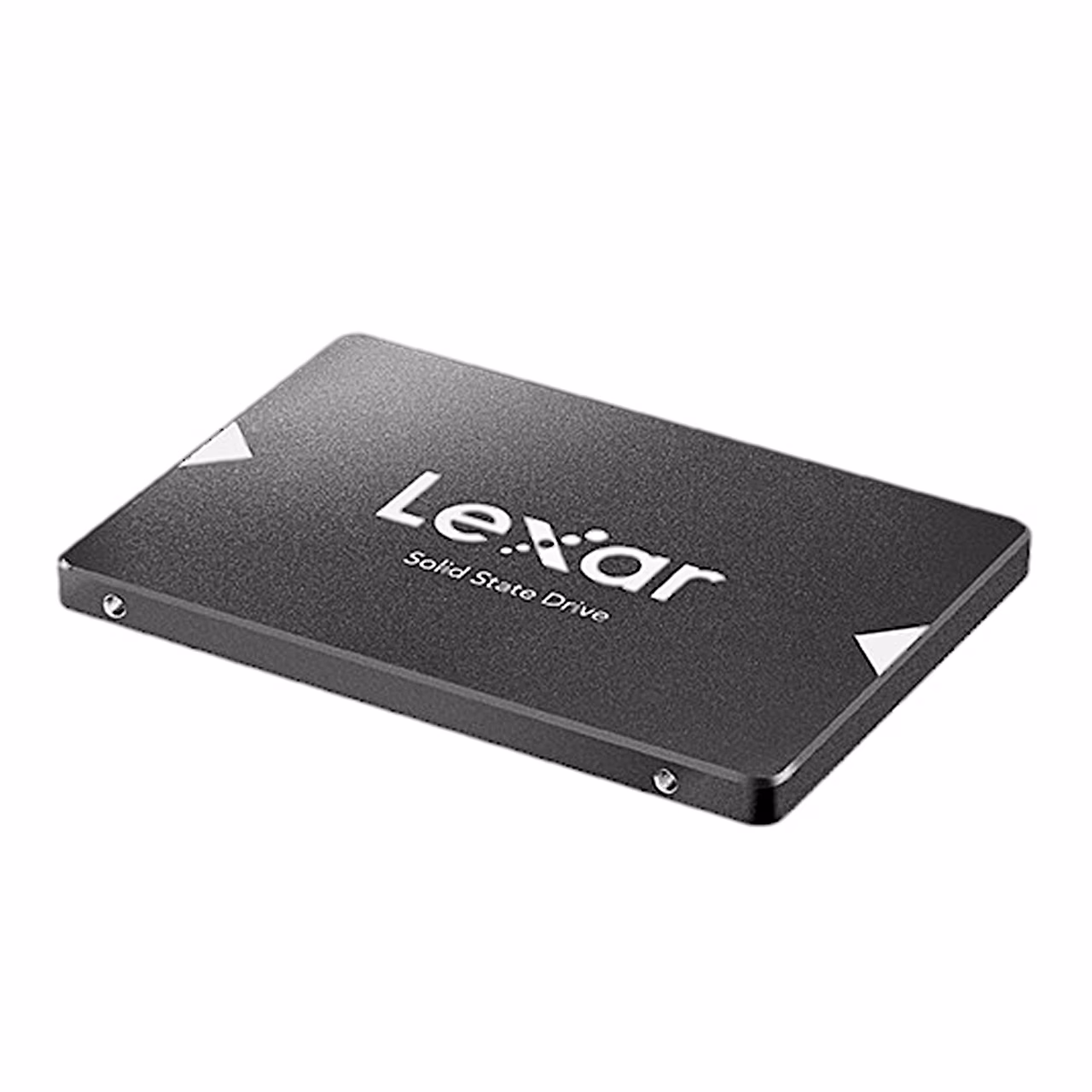 Lexar NS100 2,5-tolline SSD-ketas viltu, nähtavad külgmised kinnitusavad