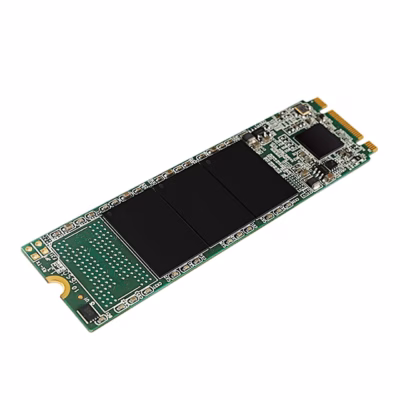 SSD-ketas Silicon Power A55 nurga alt, M.2 2280 trükkplaat mälukiipidega