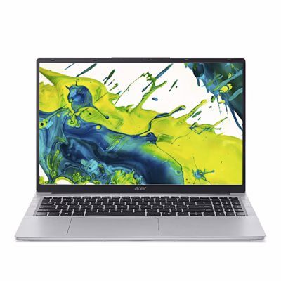 Sülearvuti Acer Aspire Lite 15 AL15-54P-55WH eestvaade avatud kaanega