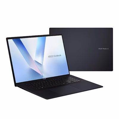 Sülearvuti ASUS Vivobook 18 M1807GA-S8130W avatult koos suletud sinise kaanega