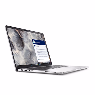 Sülearvuti Dell Pro 16 Plus PB16250 vasakult eest, vasakpoolsed pordid