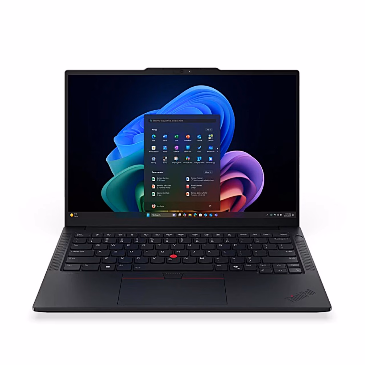 Sülearvuti Lenovo ThinkPad E14 Gen 8 avatuna eestvaates