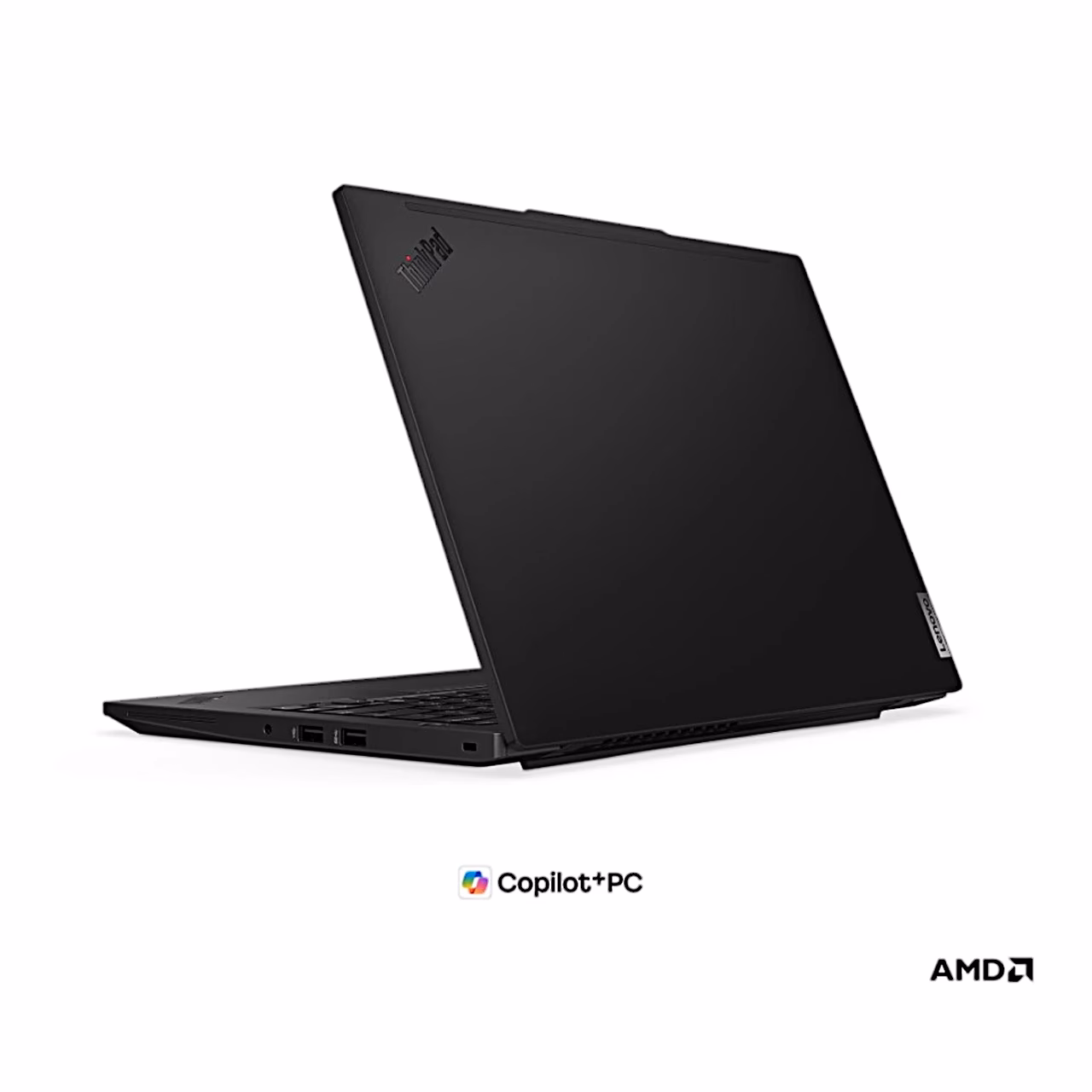 Sülearvuti Lenovo ThinkPad L14 Gen 7 kaane poolt, ThinkPadi logoga kaas