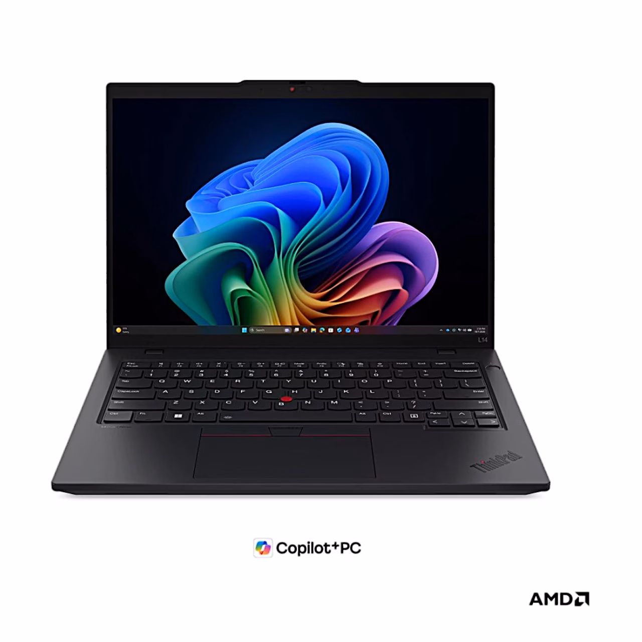Avatud sülearvuti Lenovo ThinkPad L14 Gen 7 eestvaates