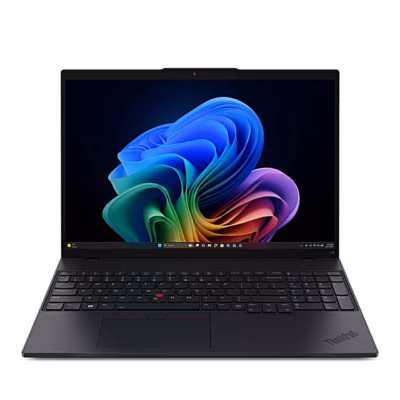 Sülearvuti Lenovo ThinkPad L16 Gen 3 avatuna, eestvaade