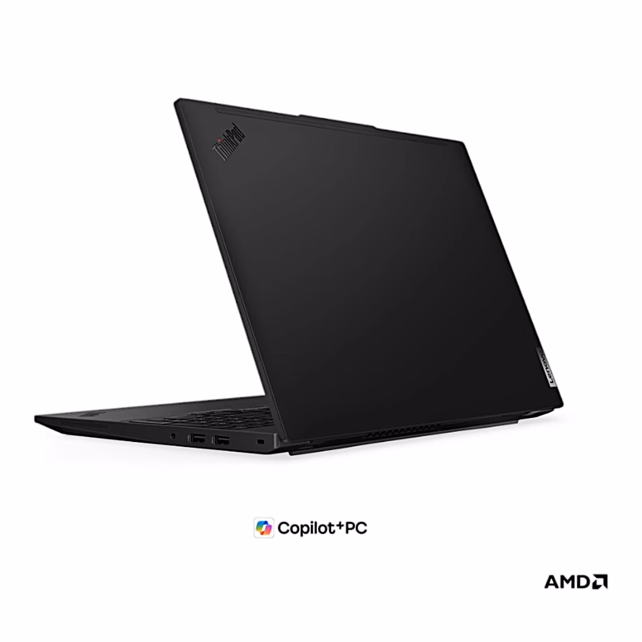 Lenovo ThinkPad L16 Gen 3 must kaas ja vasaku külje pordid tagant