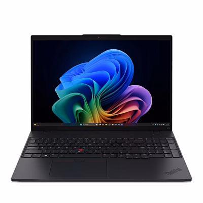 Sülearvuti Lenovo ThinkPad L16 Gen 3 eestvaade avatud ekraaniga