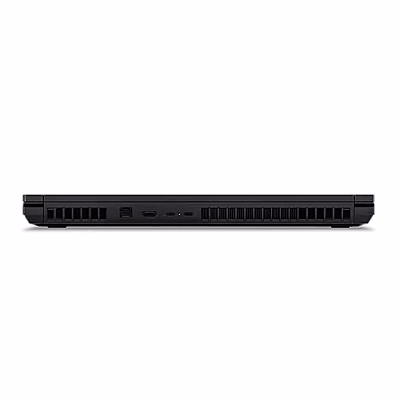 Lenovo ThinkPad P16 Gen 3 tagakülg ventilatsiooniavade ja portidega