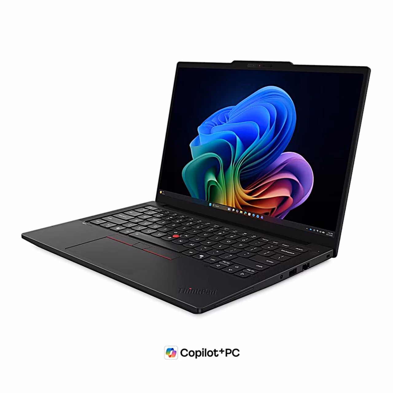 Lenovo ThinkPad T14 Gen 7 paremalt küljelt, USB-A ja RJ-45 pesad