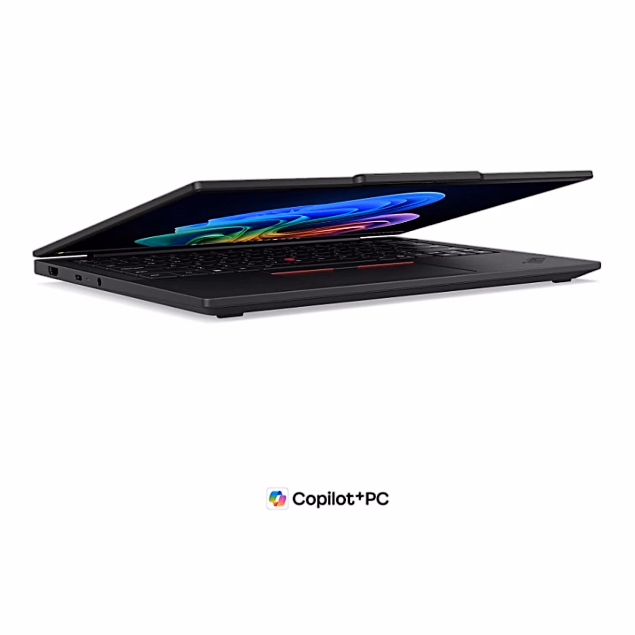 Lenovo ThinkPad T14s Gen 7 sülearvuti õhuke profiil peaaegu suletud kaanega