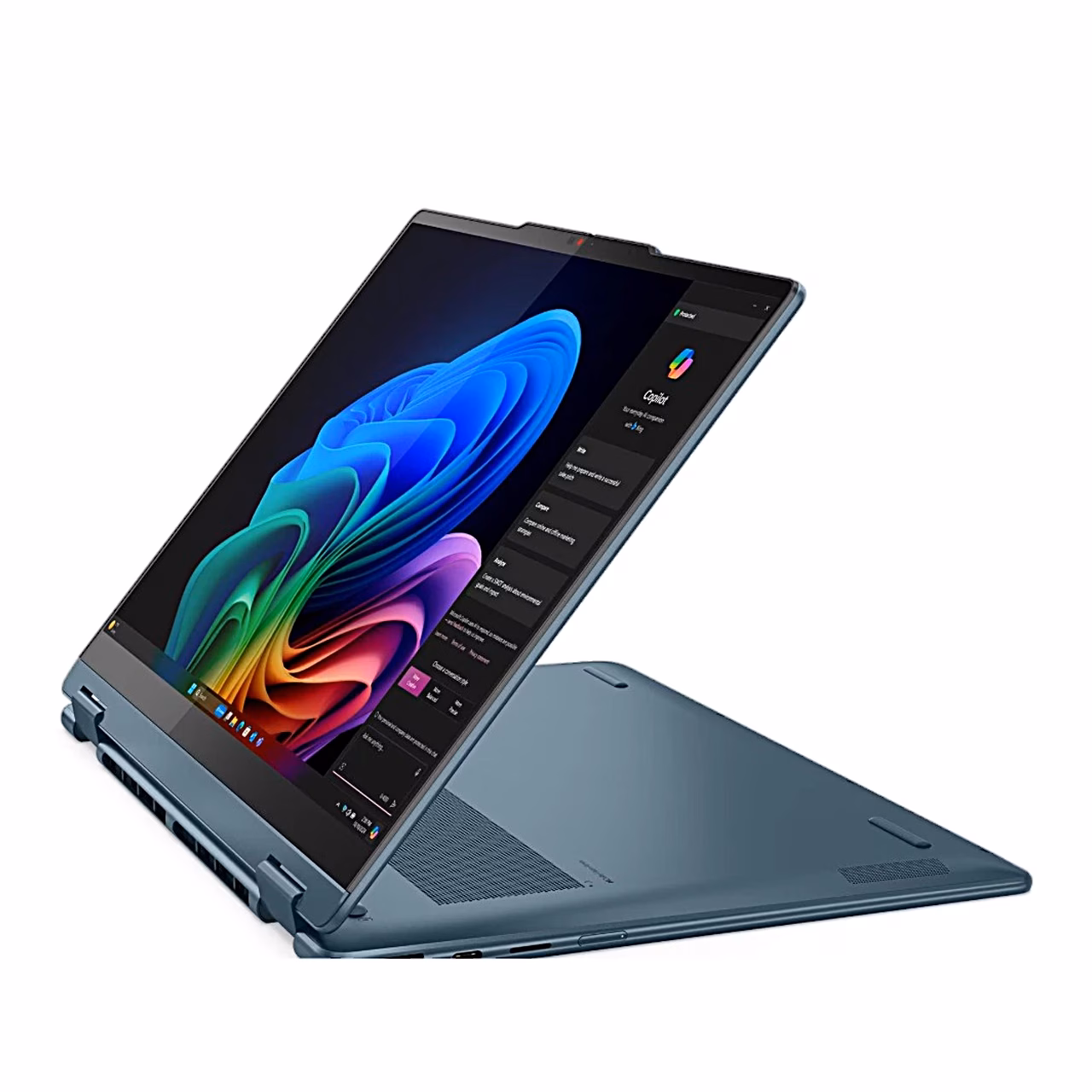 Lenovo Yoga 7 2-in-1 14AKP10 alusasendis, ekraanil Windows 11 töölaud