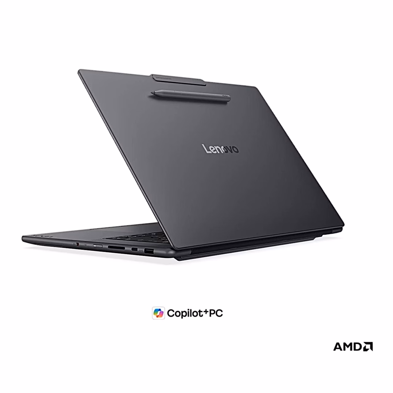 Lenovo Yoga Pro 7 15ASH11 kaas ja vasaku külje pordid tagant