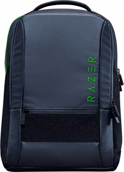 Razer Rogue V4 arvuti seljakott eestvaates esitasku ja takjapaneeliga