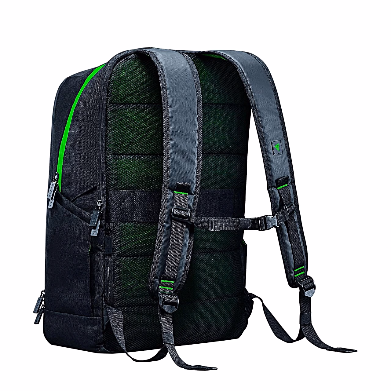 Arvuti seljakott Razer Rogue V4 tagant, polsterdatud õlarihmad ja rinnarihm