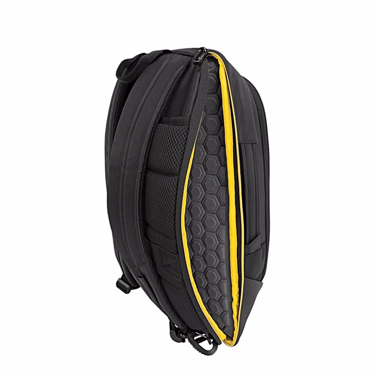 Targus CityGear Convertible Multi Fit avatud sülearvutitasku kollase tõmblukuga