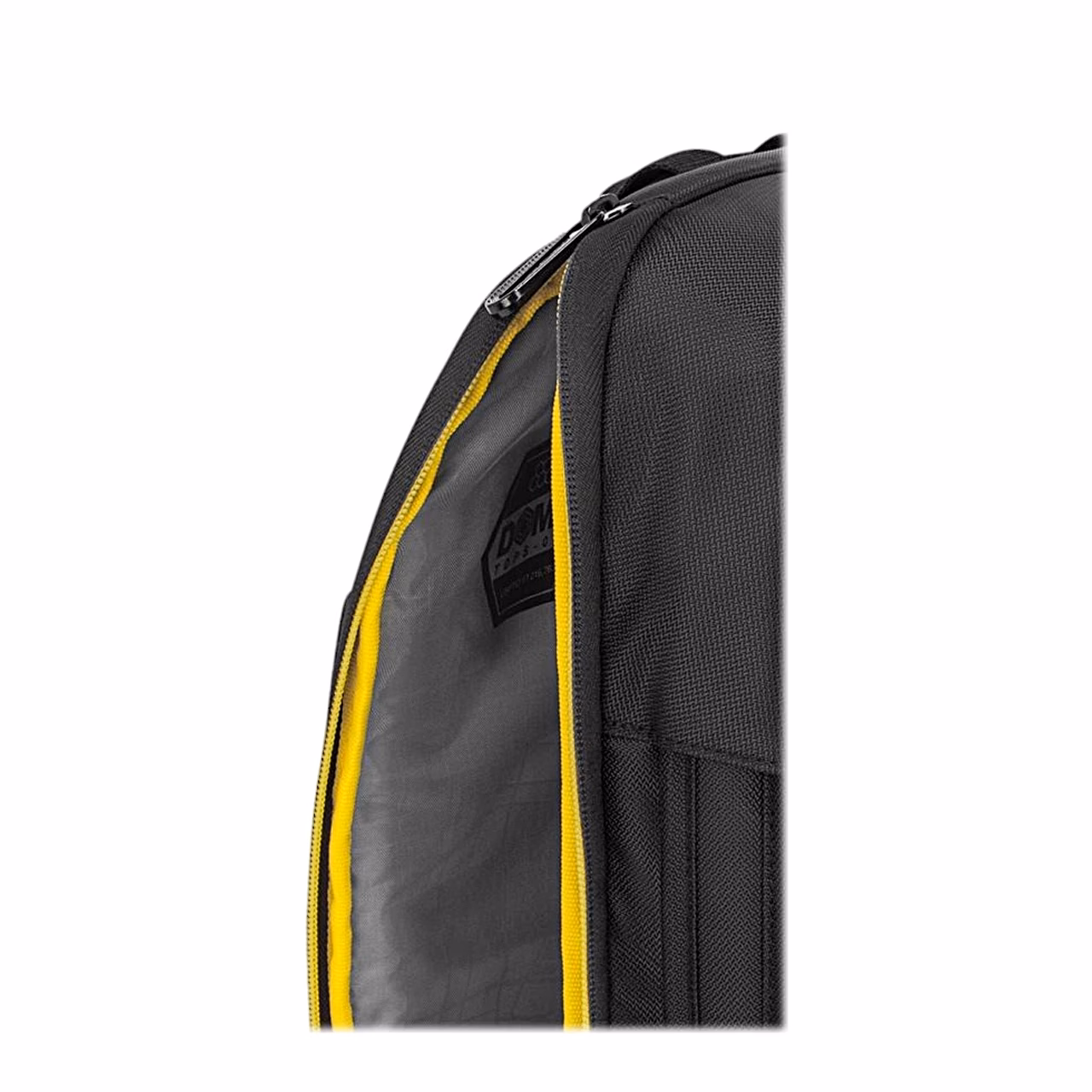 Targus CityGear Convertible Multi Fit tõmbluku lähivaade ülaosas