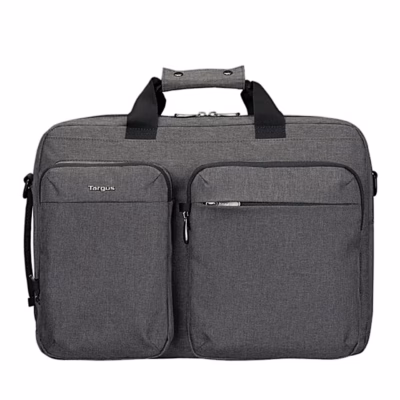 Targus Hybrid Briefcase hall kott otse eest, ülal magnetkinnisega sangad