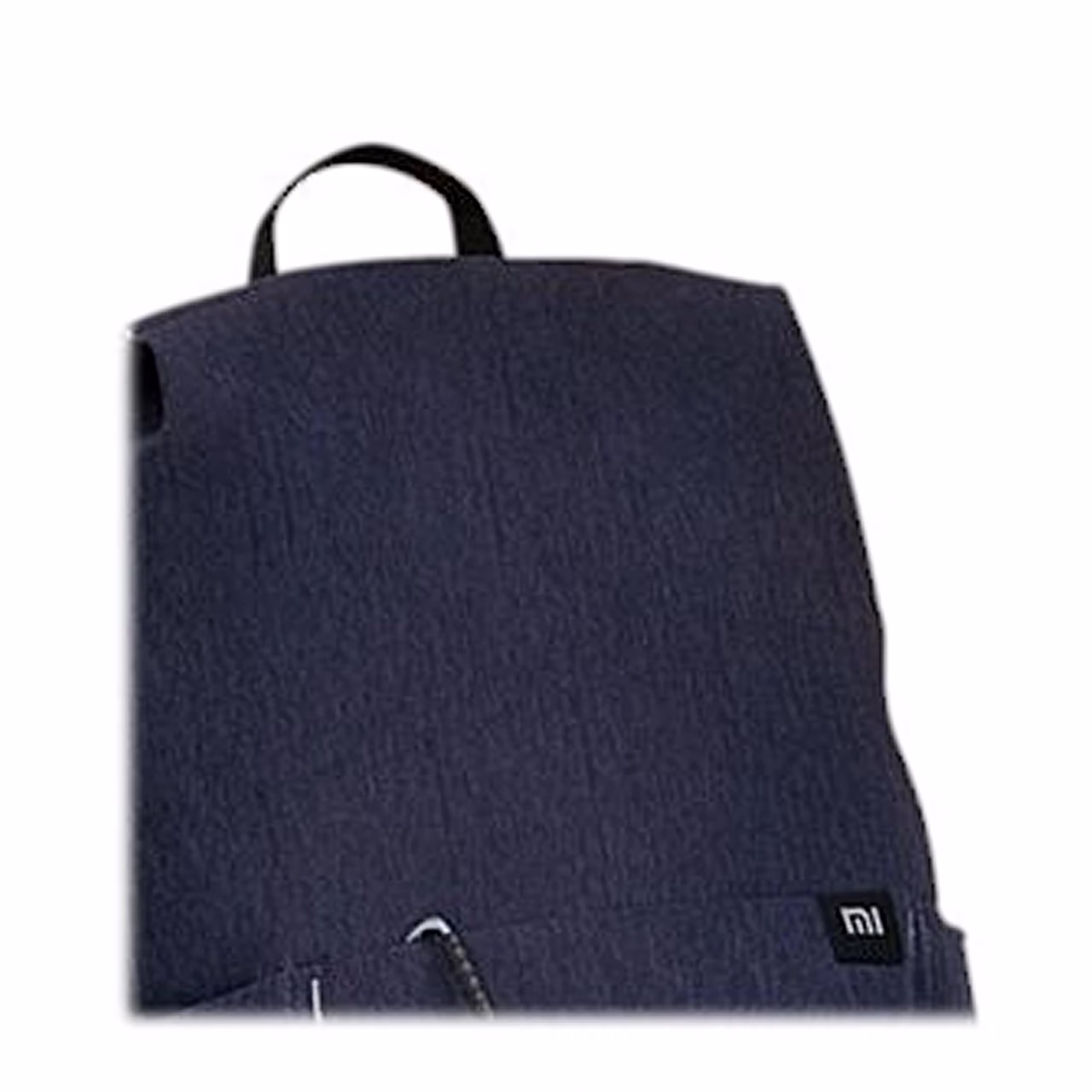 Xiaomi Mi Casual Daypack seljakoti ülaosa kandesanga ja kangaga lähedalt
