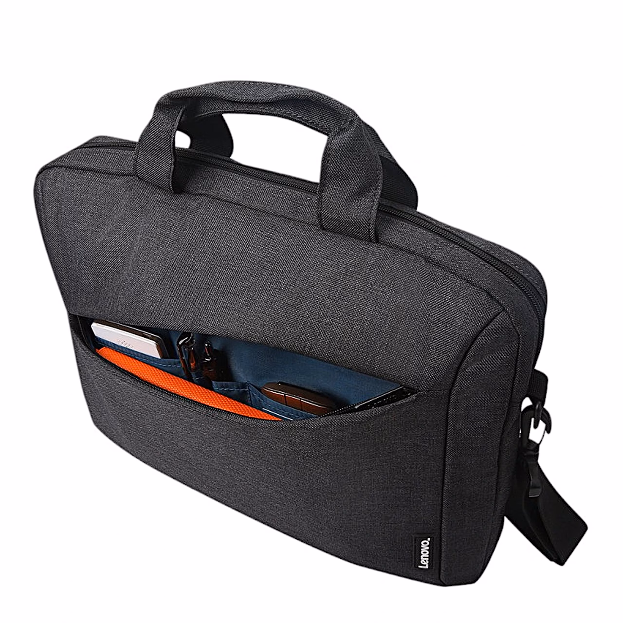 Lenovo Casual Toploader T210 avatud kaldus esitasku väiksemate asjadega