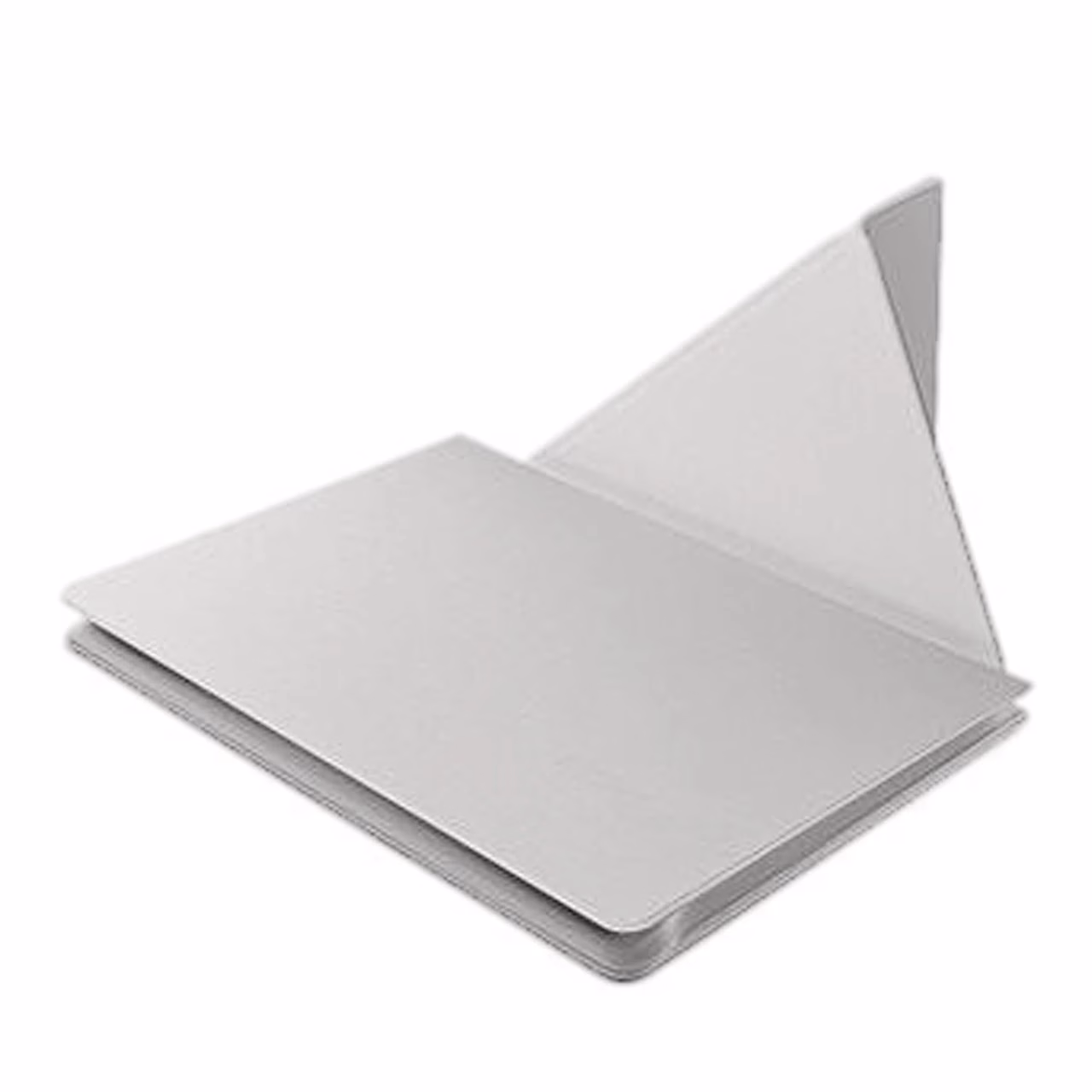 Lenovo Yoga Tote Sleeve ümbris, mille esiklapp on volditud kolmnurkseks aluseks