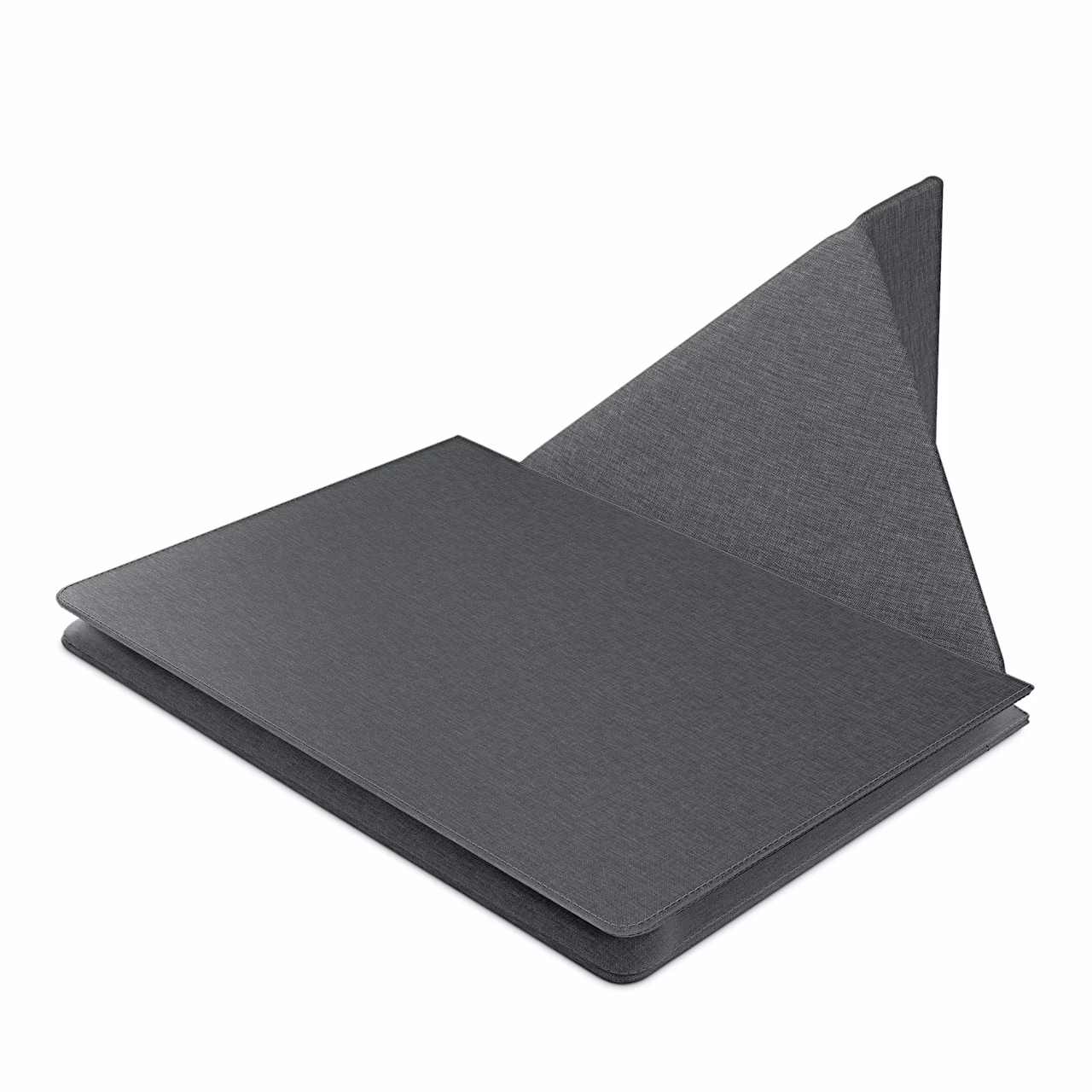 Lenovo Yoga Tote Sleeve ümbris, esiklapist volditud kolmnurkne tugi
