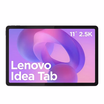 Tahvelarvuti Lenovo Idea Tab TB336FU eestvaade, ekraanil kiri 11-tolline 2,5K