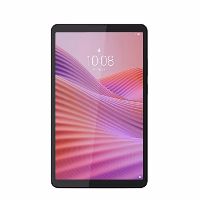Hall tahvelarvuti Lenovo Tab One eestvaates, ekraanil avakuva