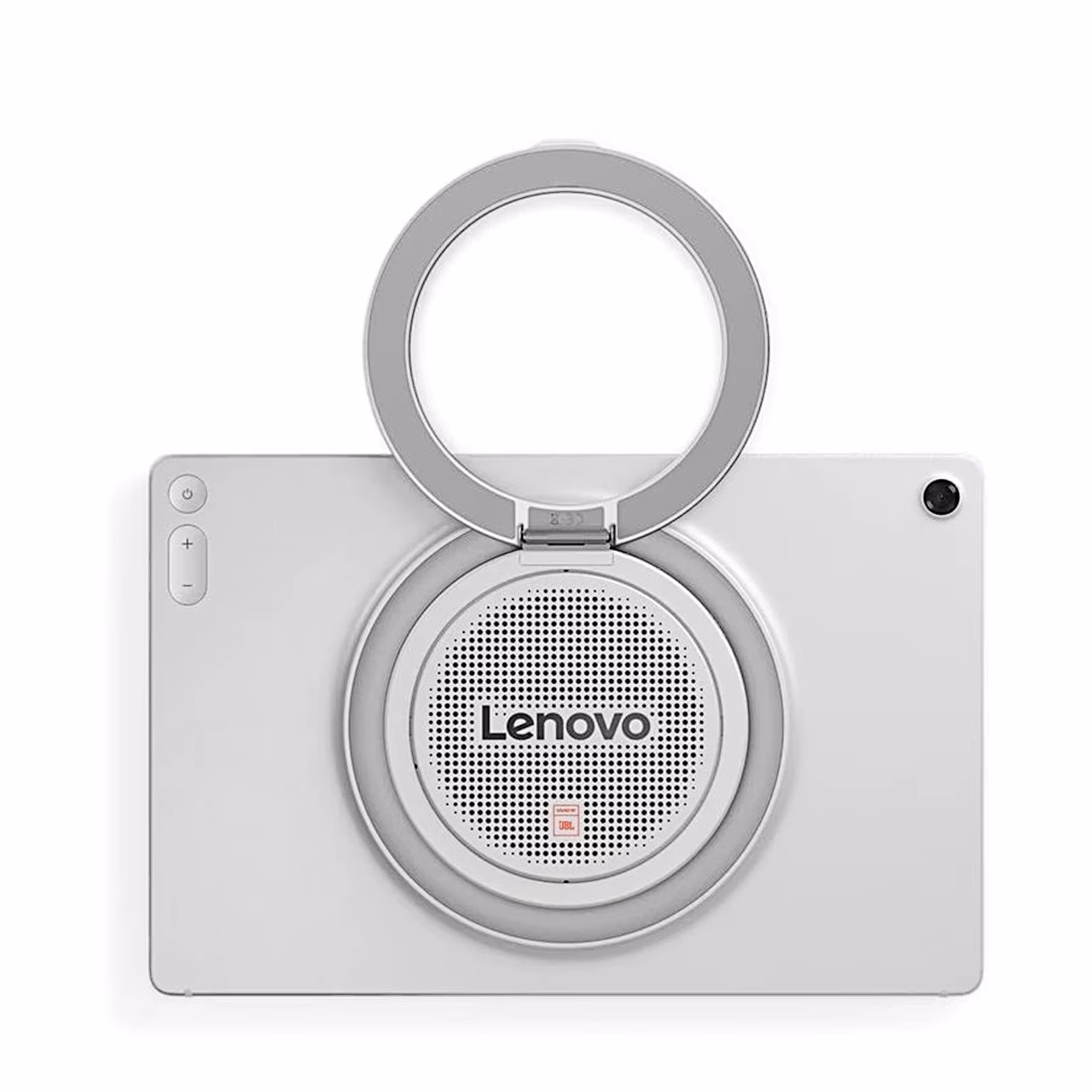 Lenovo Tab Plus Gen 2 valge tagakülg rõngastoe ja kaameraga