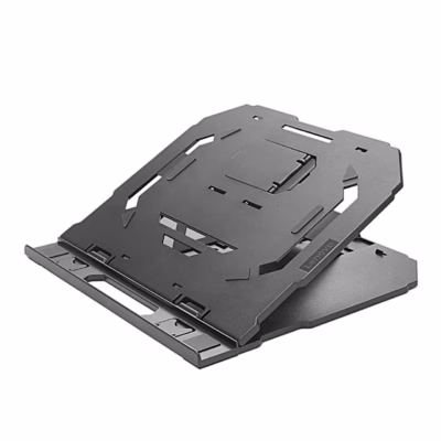 Hall sülearvutialus Lenovo 2-in-1 Laptop Stand avatud asendis nurga alt
