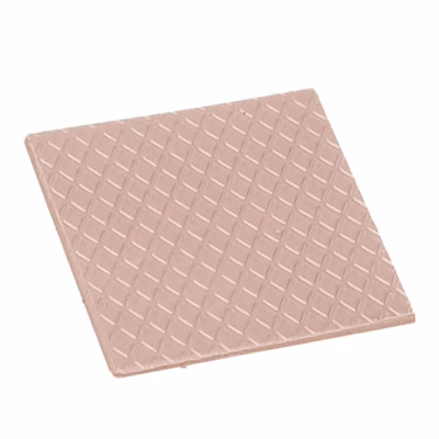 Roosa 2 mm termopadi Thermal Grizzly Minus Pad 8 rombikujulise pinnamustriga