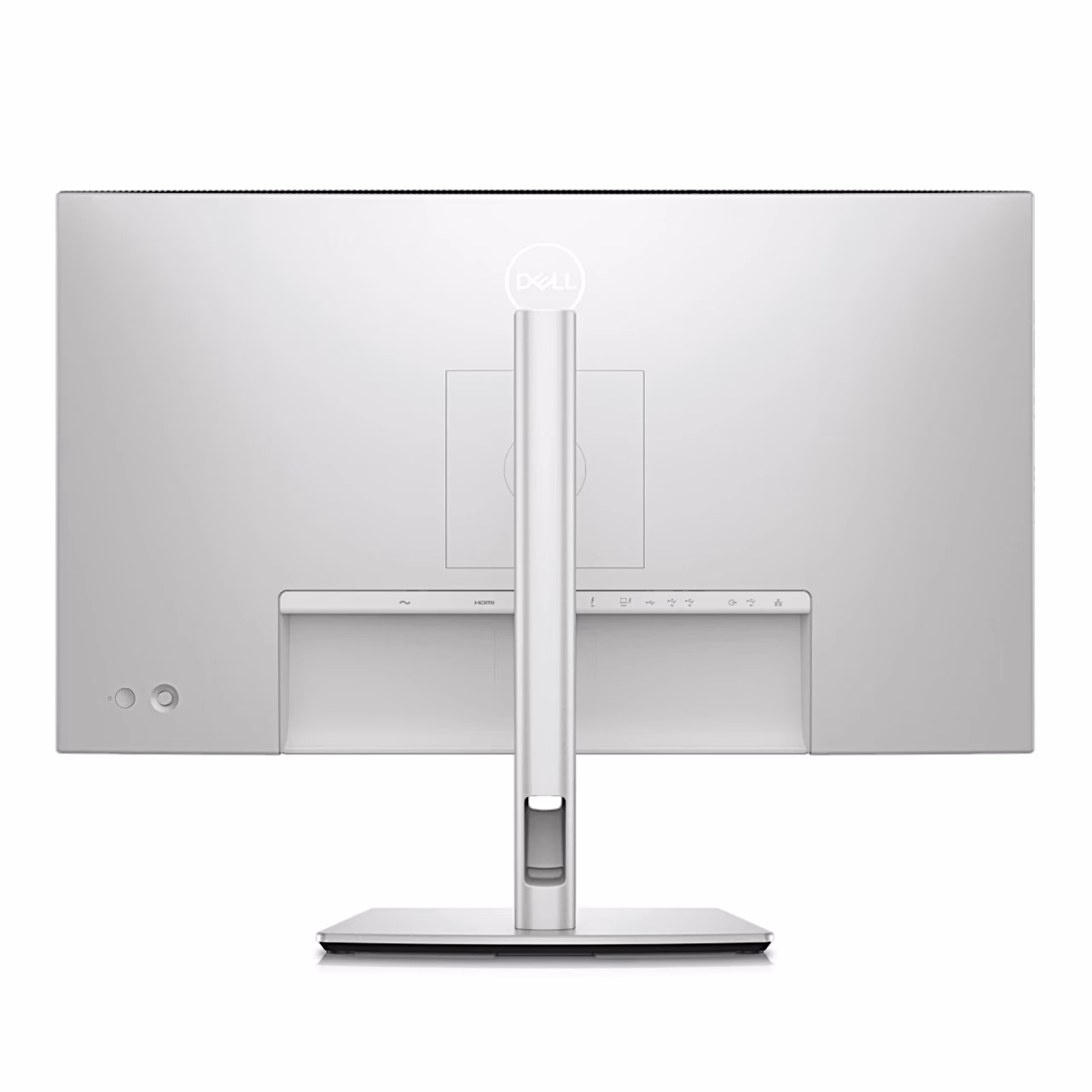 Dell UltraSharp U2724DE tagakülg, alus kõrgemas asendis