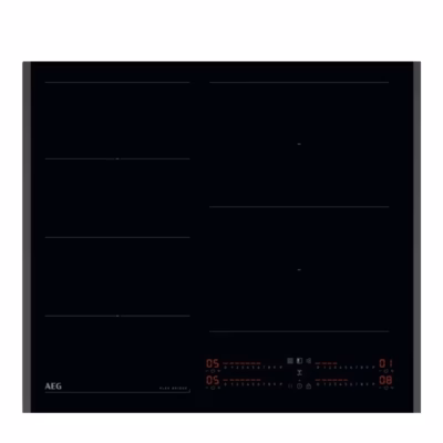 Induktsioonpliidiplaat AEG TI64IG00FB 60 cm FlexiBridge ja Hob2Hood funktsiooniga