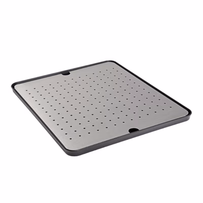 Tilgutusalus roostevaba terasest sisuga köögivalamule BLANCO Open DRIP TRAY, valamutarvik