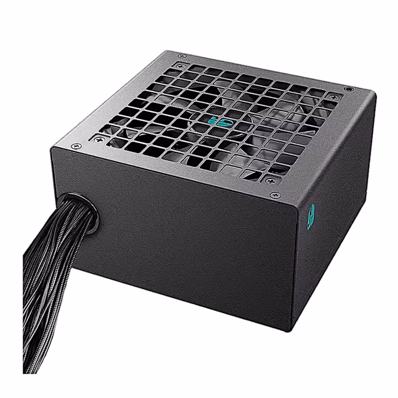 Arvuti toiteplokk DeepCool PF500X külgedelt väljuvate kaablitega