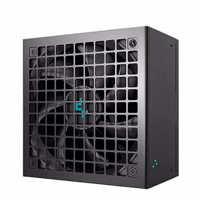 Must toiteplokk Deepcool PN1000M ventilaatori võrega nurga alt