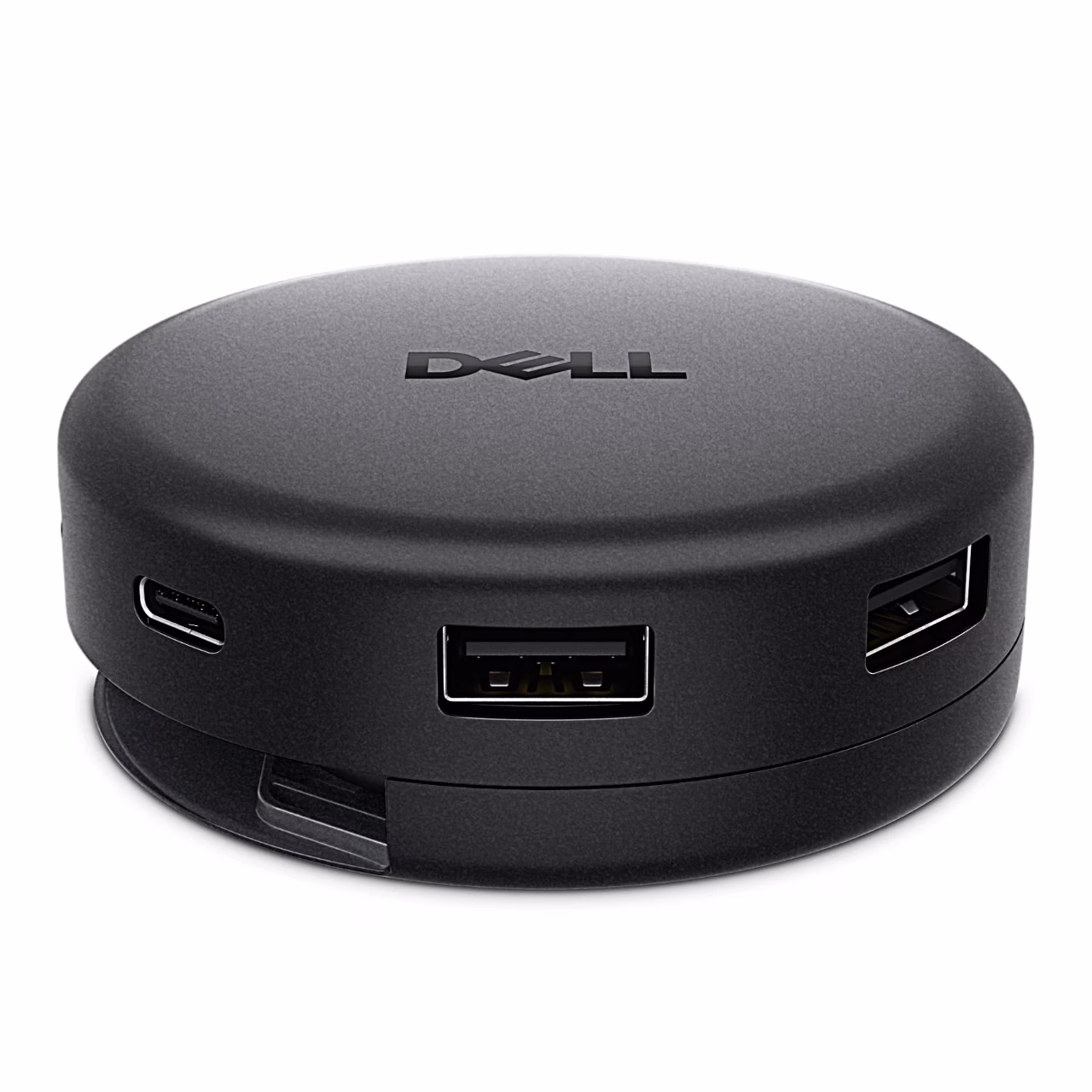 Must ümmargune USB-C-jagaja Dell Pro DA326 USB-A- ja HDMI-pordiga