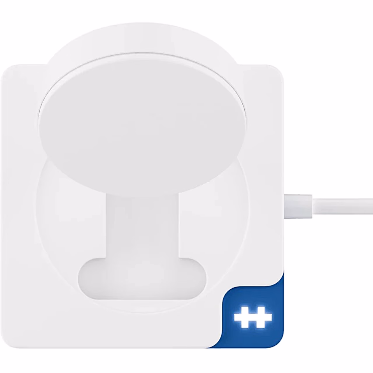 Sülearvuti dokk HyperDrive Flex MagCharge HD8100B pealtvaates kokkuvolditud laadijaga