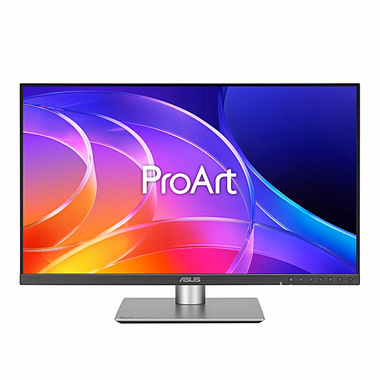ASUS ProArt PA249CGV madalasse asendisse lastud ekraaniga eest