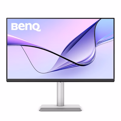 BenQ MA320UP monitor kõrgemale tõstetud ekraaniga eestvaates