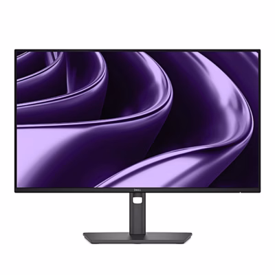 Dell P2426HE tumehall monitor alusel eestvaates