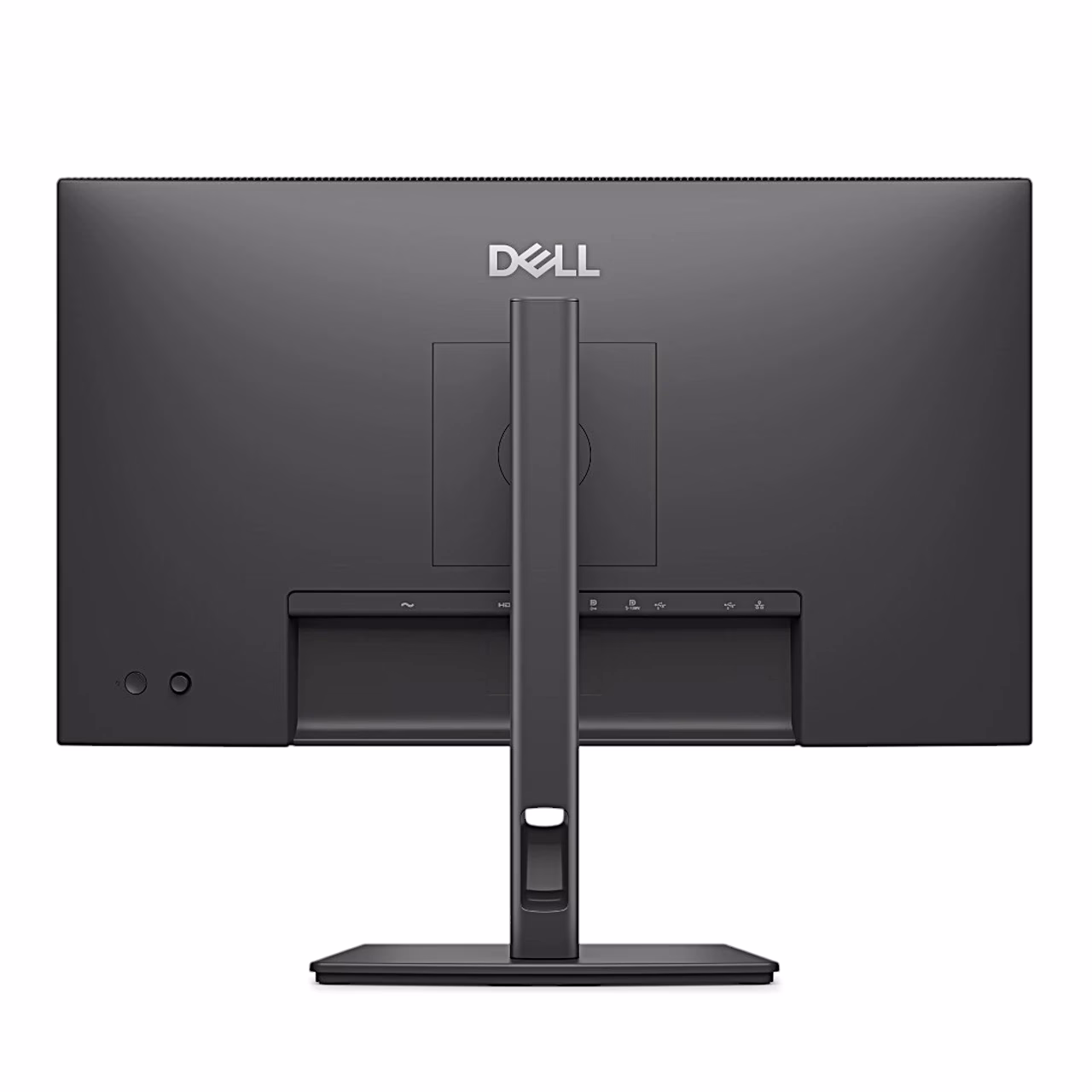 Dell P2426HE monitori tagakülg lähivaates aluse jalaga