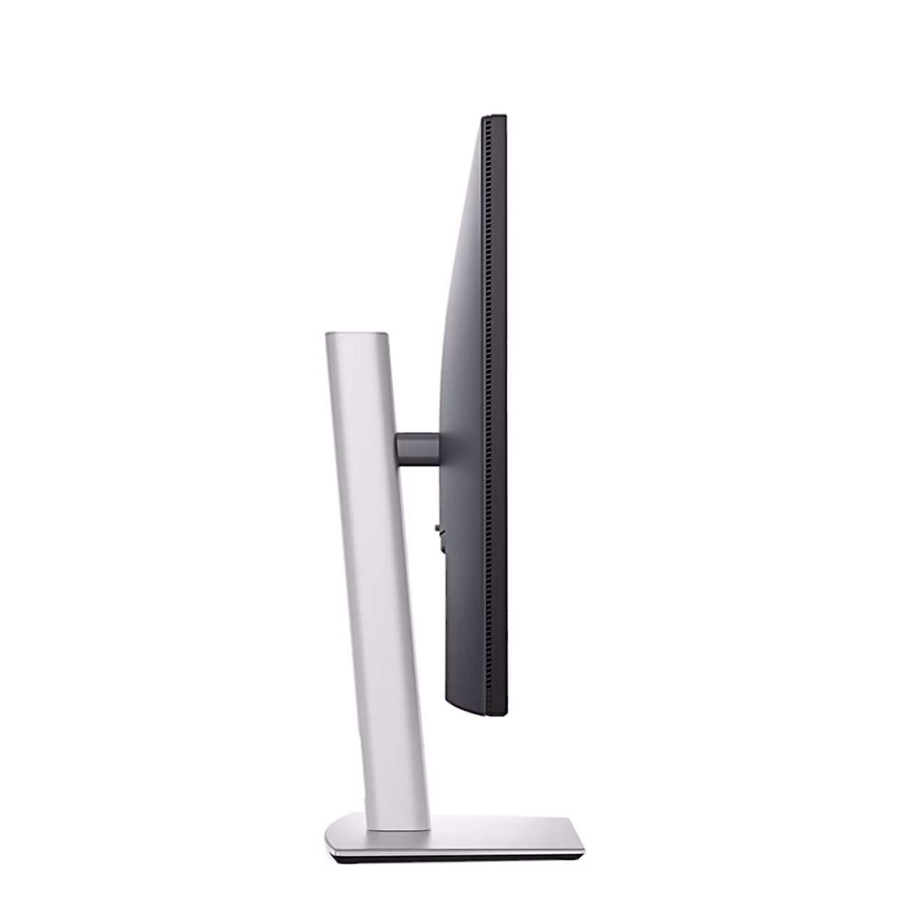 Dell P3225QE arvutimonitor paremalt küljelt, õhuke lame ekraan