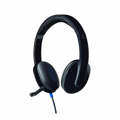 Logitech H540 peakomplekt eestvaates mikrofoni varre ja kaabliga