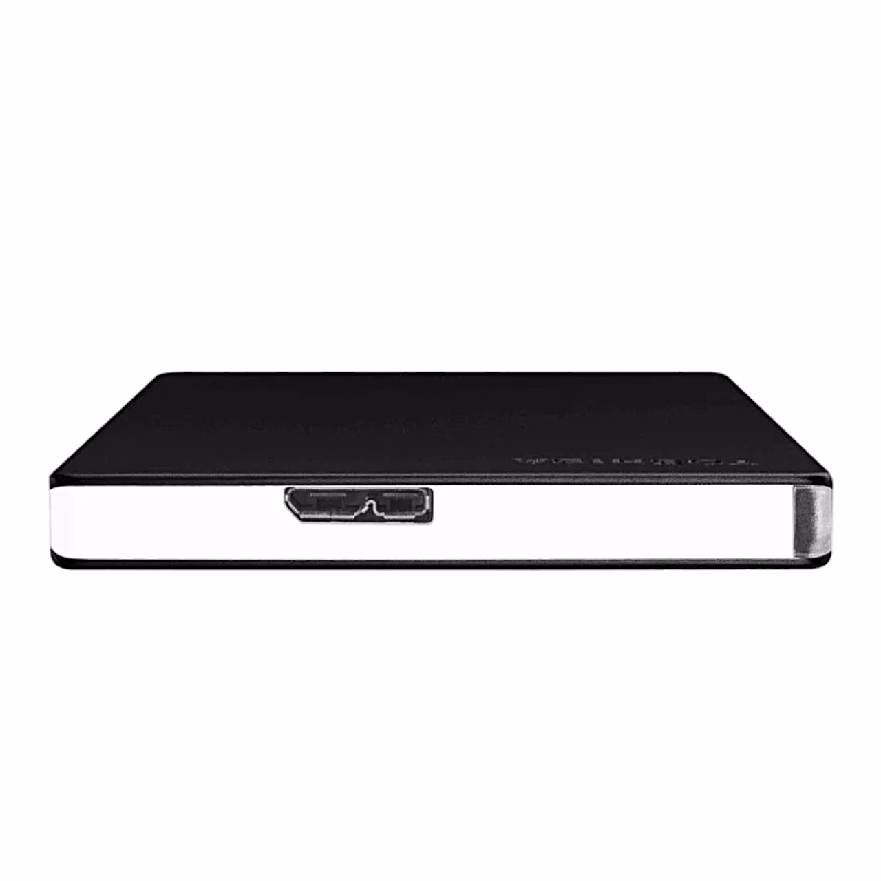 Toshiba Canvio Slim musta korpuse esiserv USB 3.2 Gen 1 Micro-B-pesaga