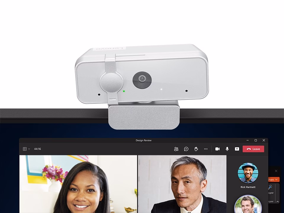 Lenovo 310 FHD monitori peal Microsoft Teamsi kõne ajal