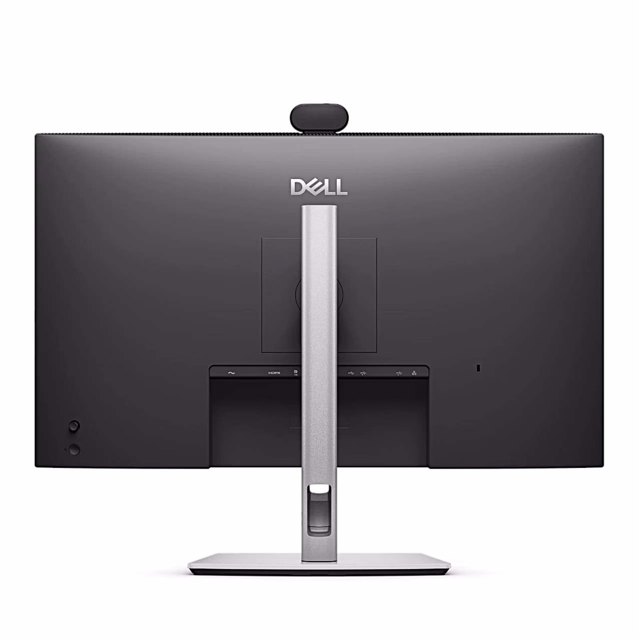 Dell P2726DEB monitori tagakülg alusesamba ja Delli logoga